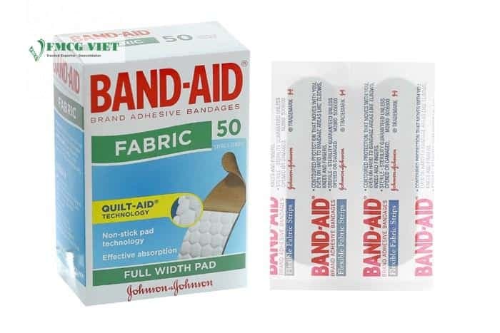 Band Aid Bandages Box 50pc wholesale product