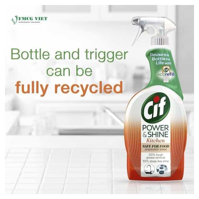 Cif Kitchen Cleaner Power & Shine 700ml x6 (VN) wholesale product