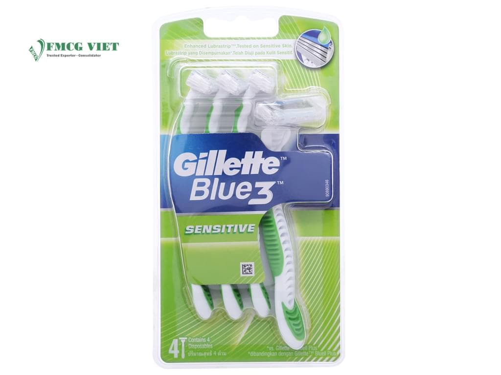 Gilletle Blue 3 Razor Pack 4 wholesale product