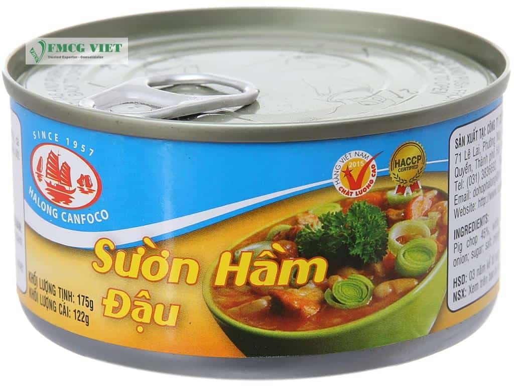 Ha Long Pork with Bean Canned Food 175g wholesale product