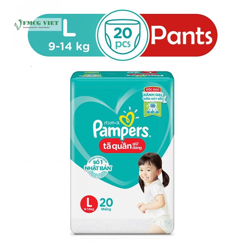 Pampers Pants Econ L20 for 9-14kg x6 Bags wholesale product
