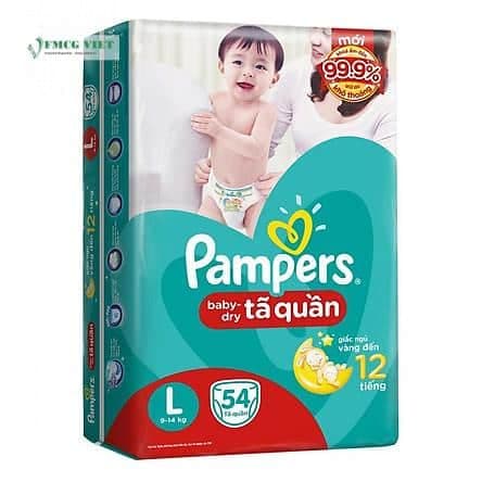 Pampers Pants Jumbo L54 x3 Bags wholesale product