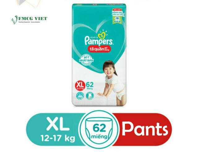 Pampers Pants SJ XL62 for 12-17kg x3 Bags wholesale product