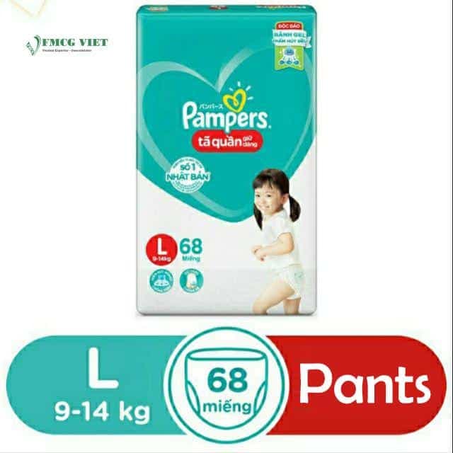 Pampers Pants SJ L68 for 9-14kg x3 Bags wholesale product
