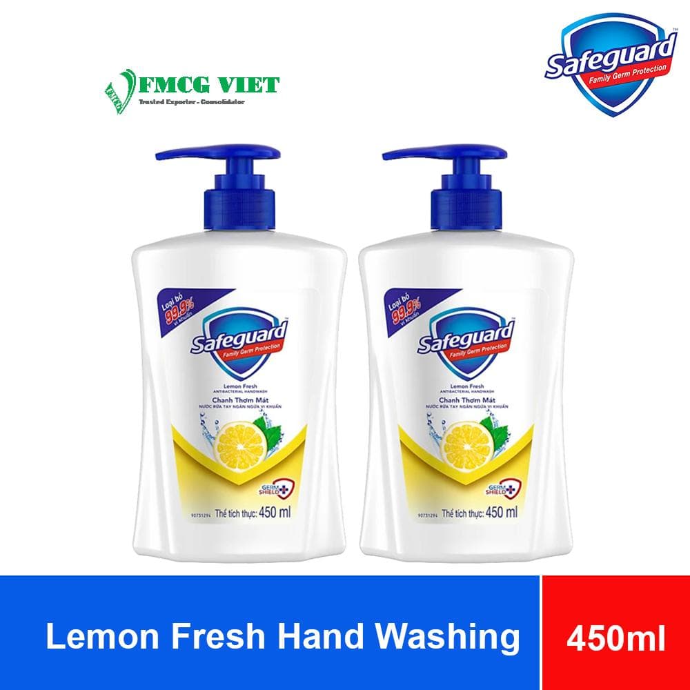 Safeguard Hand Washing Liquid Lemon 450ml x12 Bottles wholesale product