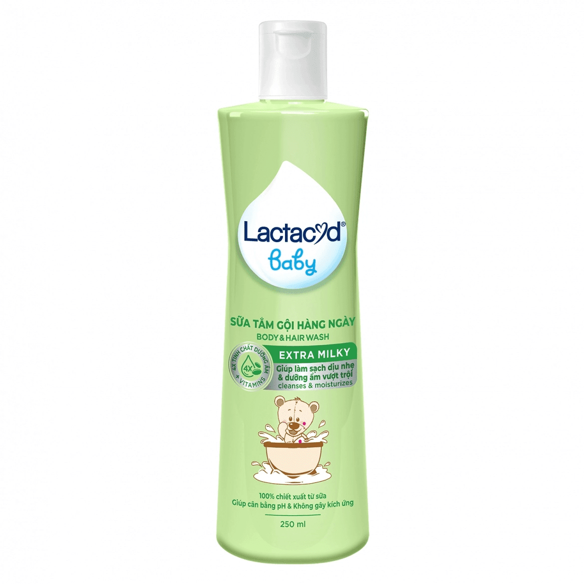 Lactacyd Baby Bath Top to Toe 2in1 Milky 250ml x24 (Sanofi) – Extremely Pure wholesale product