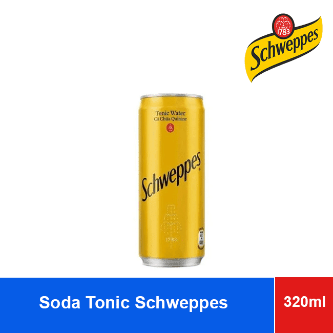 Schweppes Soda Tonic Can 330ml Sleek wholesale product