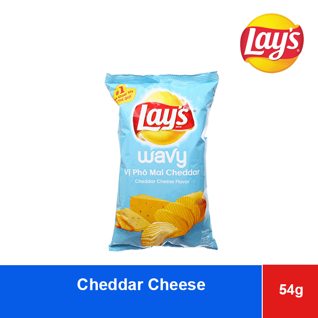 Lay’s Potato Chips Cheddar Cheese Flavor 53g x80 wholesale product