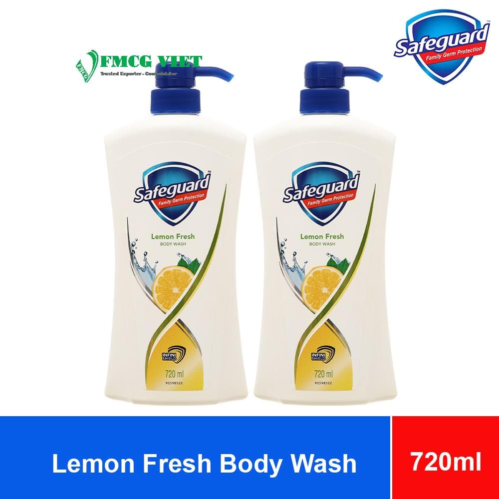 Safeguard Body Wash Lemon Fresh 720ml x 12 Bottles wholesale product
