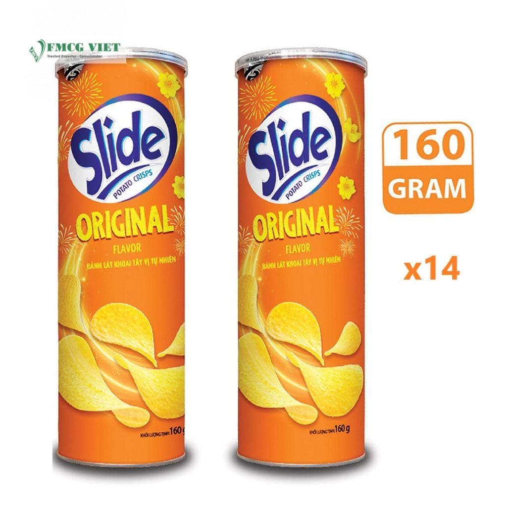 SLIDE POTATO SNACK CRISPS ORIGINAL 14x160G wholesale product