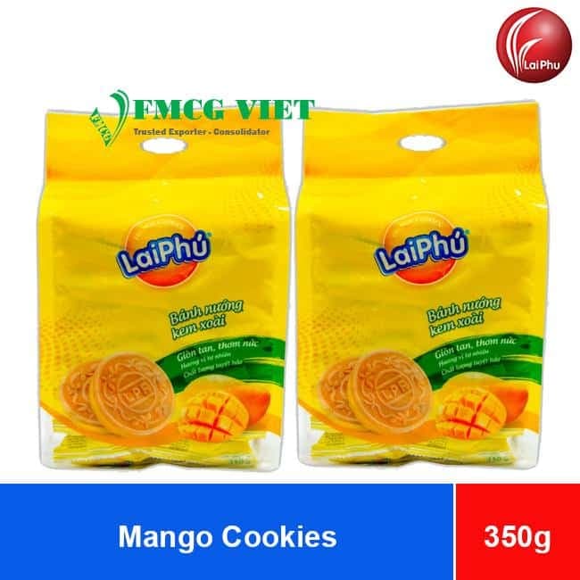 Lai Phu Mango Cookies 350g x 24 Bags wholesale product