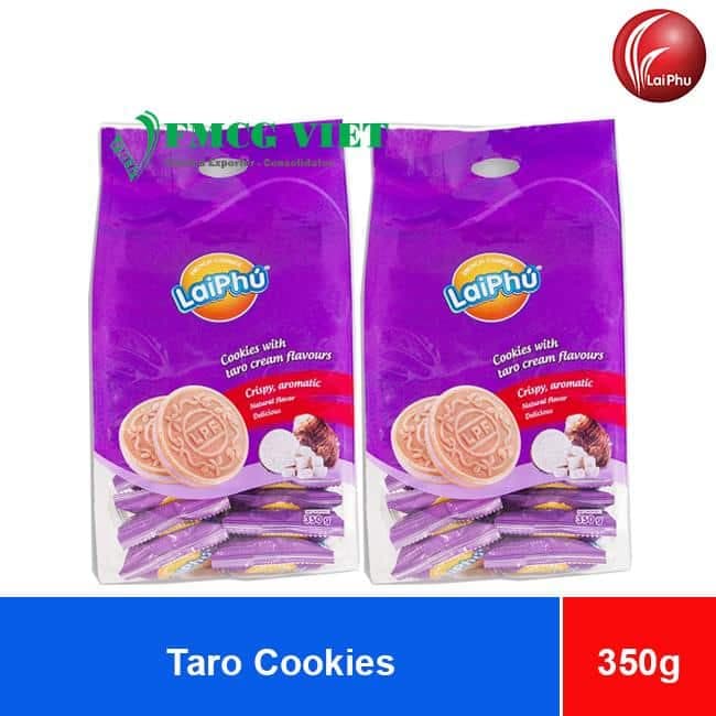 Lai Phu Taro Cookies 350g x 24 Bags wholesale product