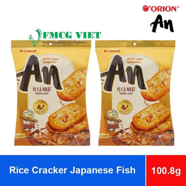 Orion An Rice Cracker Japanese Fish Flavor 100.8g x 10 Bags wholesale product