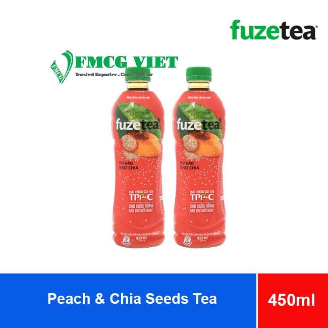Fuze Tea Peach and Chia Seeds Tea 450ml wholesale product