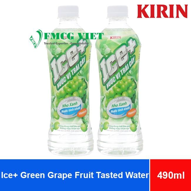 Kirin Ice Green Grape Fruit Tasted Water 490ml x24 Bottles wholesale product