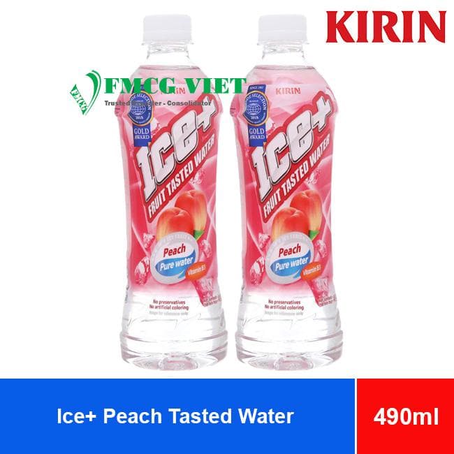 Kirin Ice Peach Tasted Water 490ml x 24 Bottles wholesale product