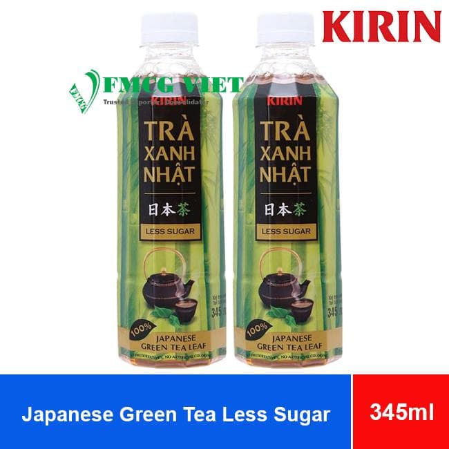 Kirin Japanese Green Tea Less Sugar 345ml x 24 Bottles wholesale product