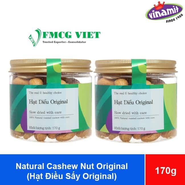 Vinamit Natural Cashew Nut Original 170g x 50 Jars wholesale product