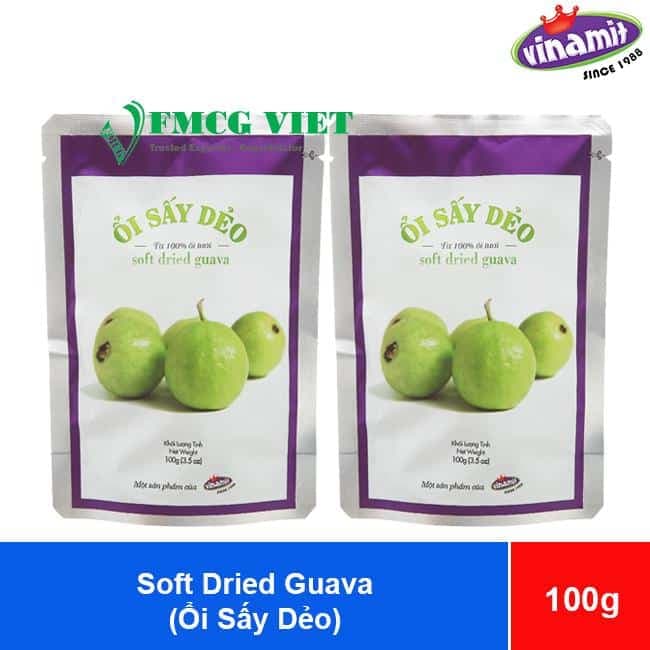 Vinamit Soft Dried Guava 100g x 20 Bags wholesale product