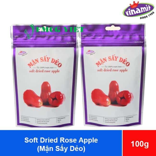 Vinamit Soft Dried Rose Apple 100g x 20 Bags wholesale product