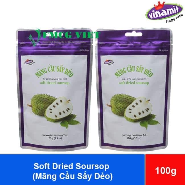 Vinamit Soft Dried Soursop 100g x 20 Bags wholesale product