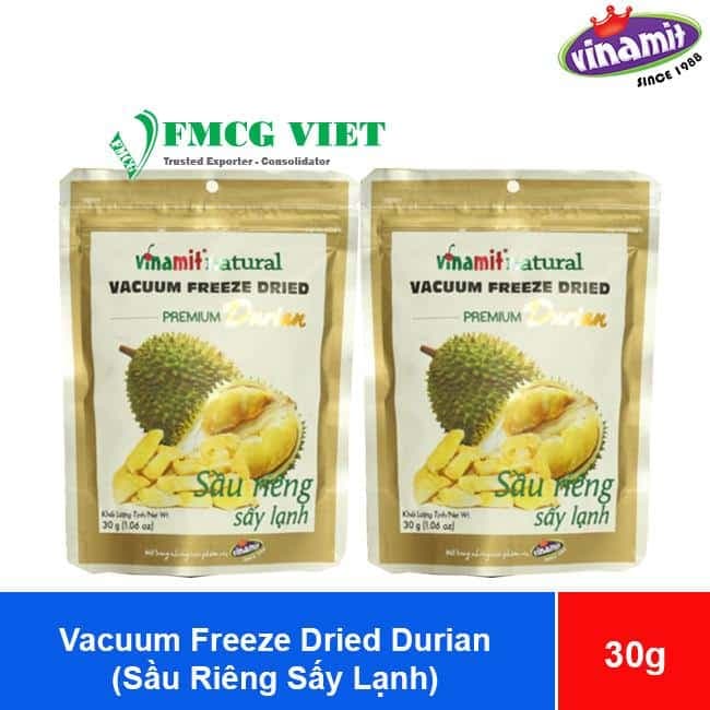 Vinamit Vacuum Freeze Dried Durian 30g x 60 Bags wholesale product
