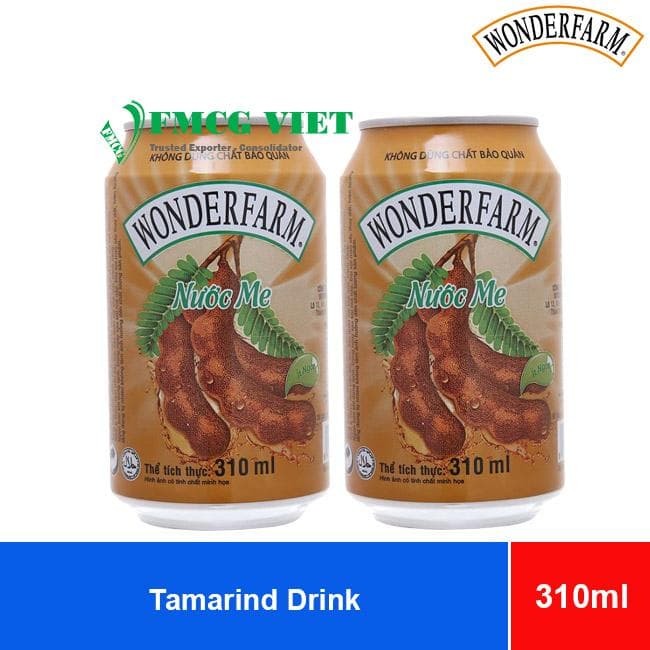 Wonderfarm Tamarind Drink 310ml x 24 Cans wholesale product