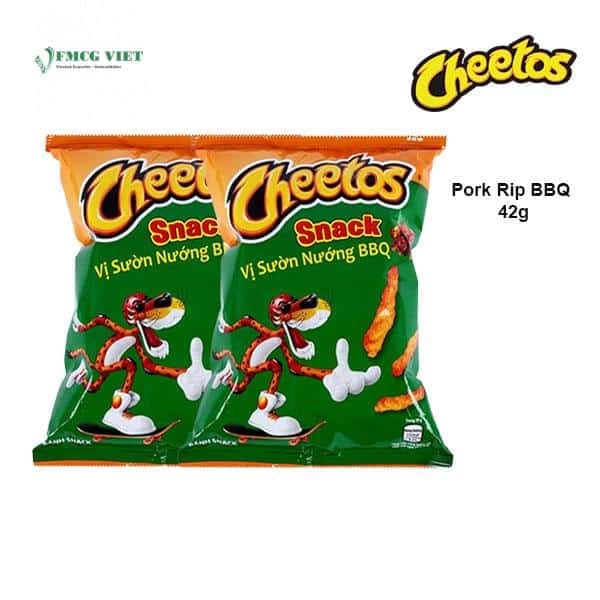 Cheetos Snack Pork Rip BBQ Flavour 42g x 80 Bags wholesale product