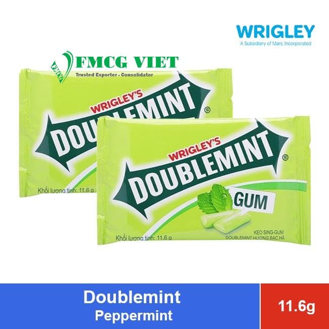 Doublemint Chewing Gum Peppermint 50 Boxes x 12 Blister wholesale product
