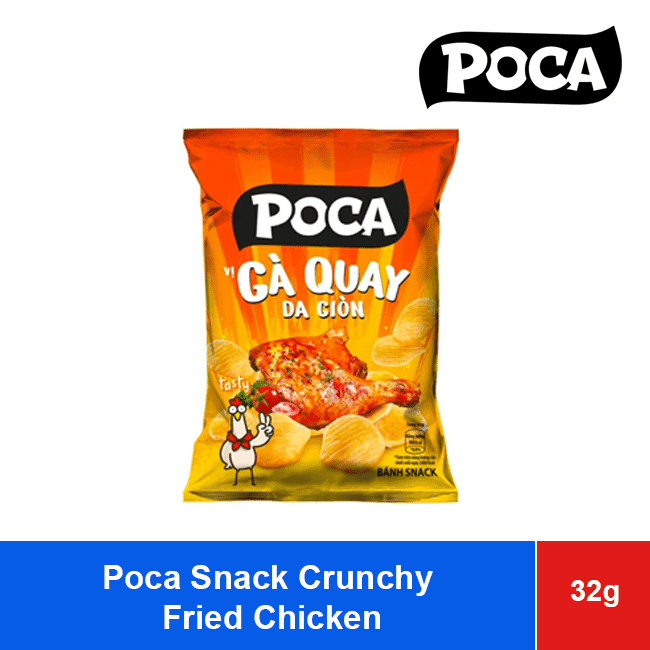 Poca Snack Crunchy Fried Chicken 32g x 80 Bags wholesale product