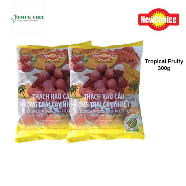 Tropical Mini Fruity Gels (Jelly) 300g x 30 Bags wholesale product