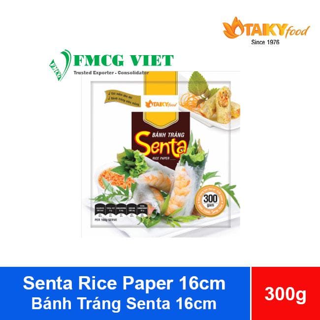 Senta Rice Paper 16cm 300g wholesale product