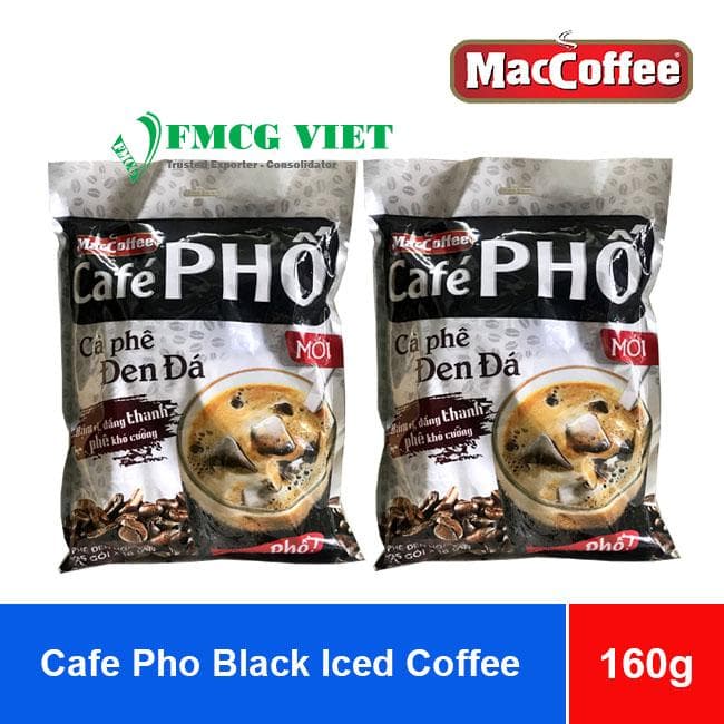 Maccoffee Cafe Pho Black Iced Coffee 160g x 18 Bags wholesale product