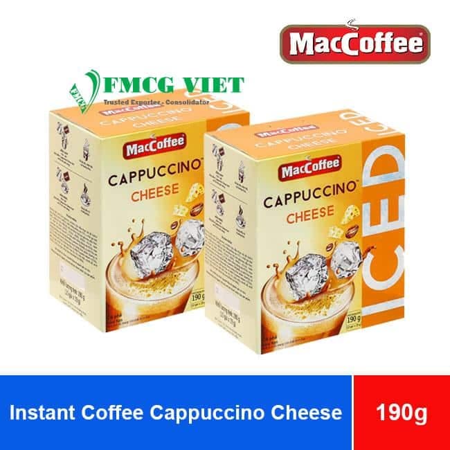Maccoffee Cafe Capucino Cheese 190g x 60 Bags wholesale product