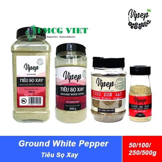 Vipep Ground White Pepper 50g, 100g, 250g, 500g wholesale product