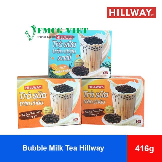 Bubble Milk Tea Hillway (Original, Strawberry, Mango) 416g x 54 Boxes wholesale product