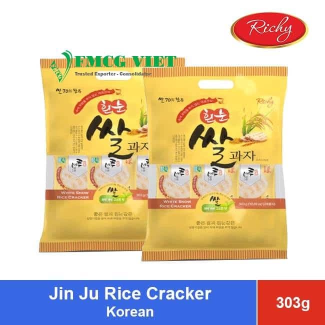 Richy Rice Cracker Korean 303g x 10 Bags wholesale product