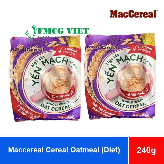 Maccereal Cereal Oatmeal (Diet) 240g x 30 Bags wholesale product