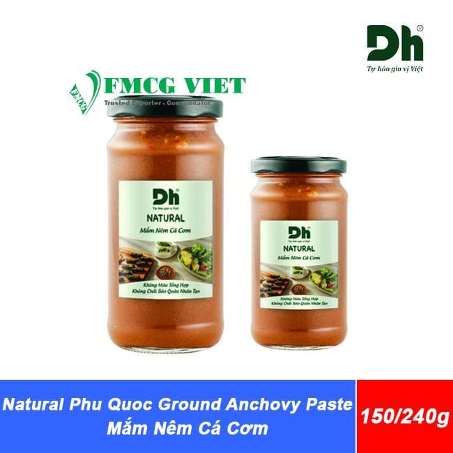 DH Food Natural Phu Quoc Ground Anchovy Paste 150g, 240g (Mắm Nêm Cá Cơm) wholesale product