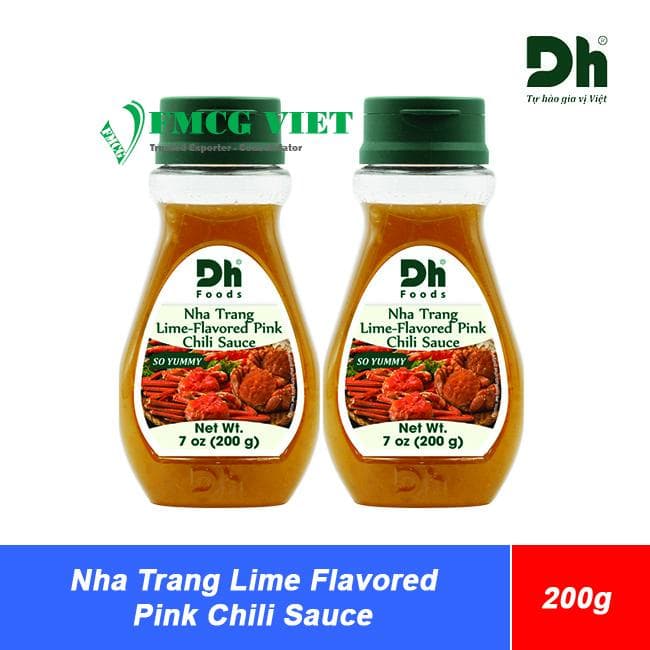 Nha Trang Lime Flavored Pink Chili Sauce 200g x 24 Bottles wholesale product