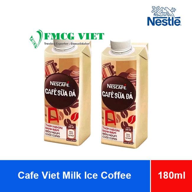 Nescafe Cafe Viet Milk Ice Coffee RTD 180ml x 24 Boxes wholesale product