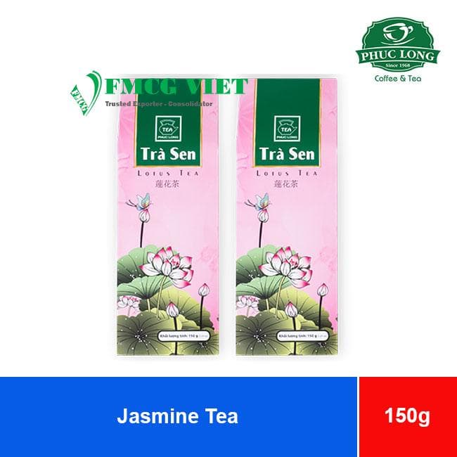 Phuc Long Lotus Tea Paper Box 150g wholesale product