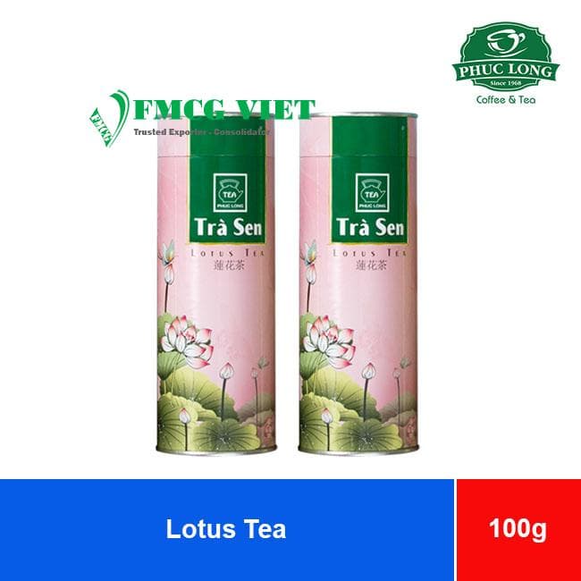Phuc Long Lotus Tea Paper Can 100g wholesale product