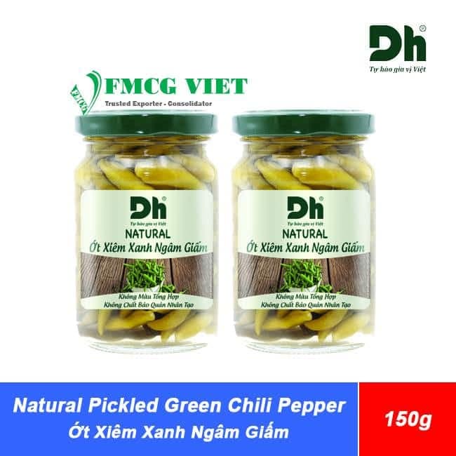 DH Food Natural Pickled Green Chili Pepper 150g (Ớt Xiêm Ngâm Giấm) wholesale product