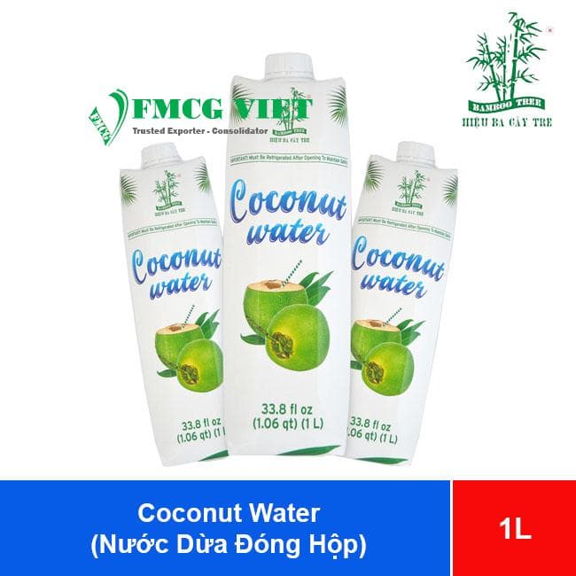 Hieu Ba Cay Tre Coconut Water 1L x 12 Bottles (Nước Dừa Tươi) wholesale product