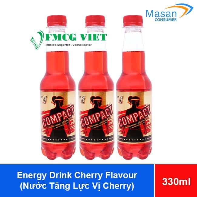 Energy Drink Cherry Flavour 330ml x24 Bottles (Nước Tăng Lực Vị Cherry) wholesale product