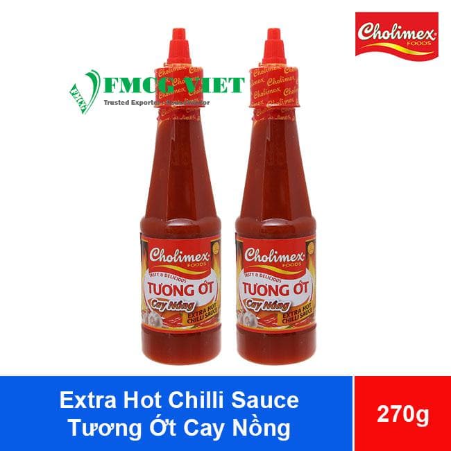 Cholimex Extra Hot Chilli Sauce 270g x 24 Bottles (Tương Ớt Cay Nồng Cholimex) wholesale product