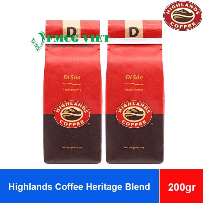 Highlands Coffee Heritage Blend 200gr x12 Bags wholesale product