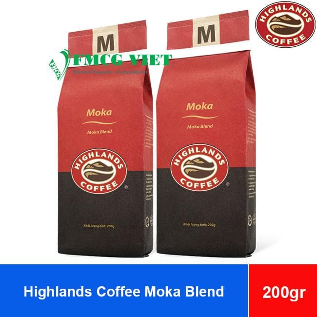 Highlands Coffee Moka Blend 200gr x12 Bags wholesale product