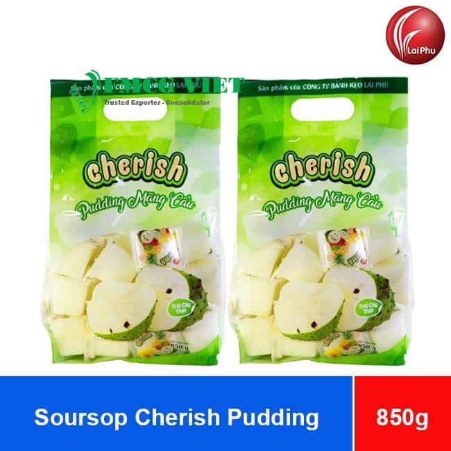 Lai Phu Soursop Cherish Pudding 850g x 12 Bags wholesale product